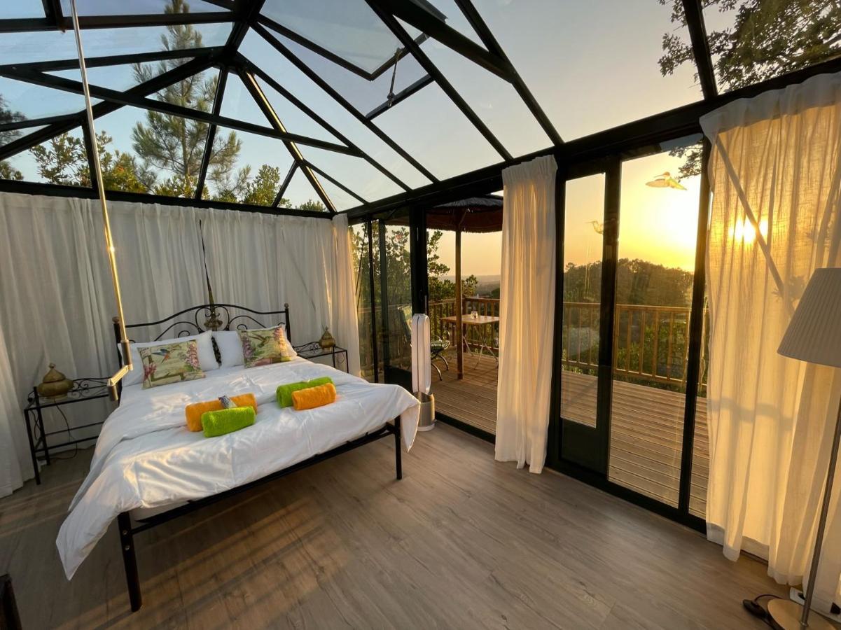 Romantic Skyview Glasshouses Rogil Esterno foto