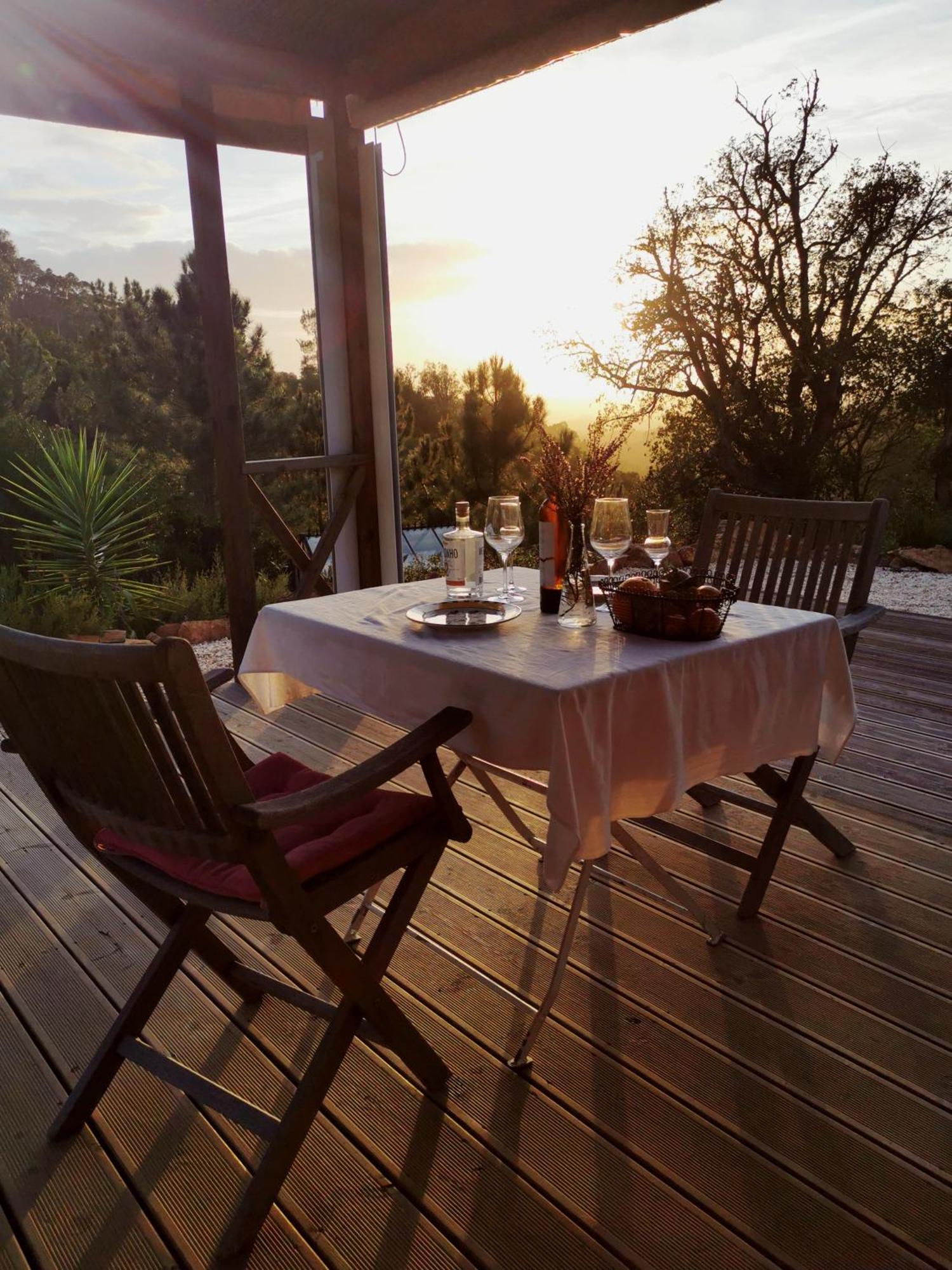 Romantic Skyview Glasshouses Rogil Esterno foto