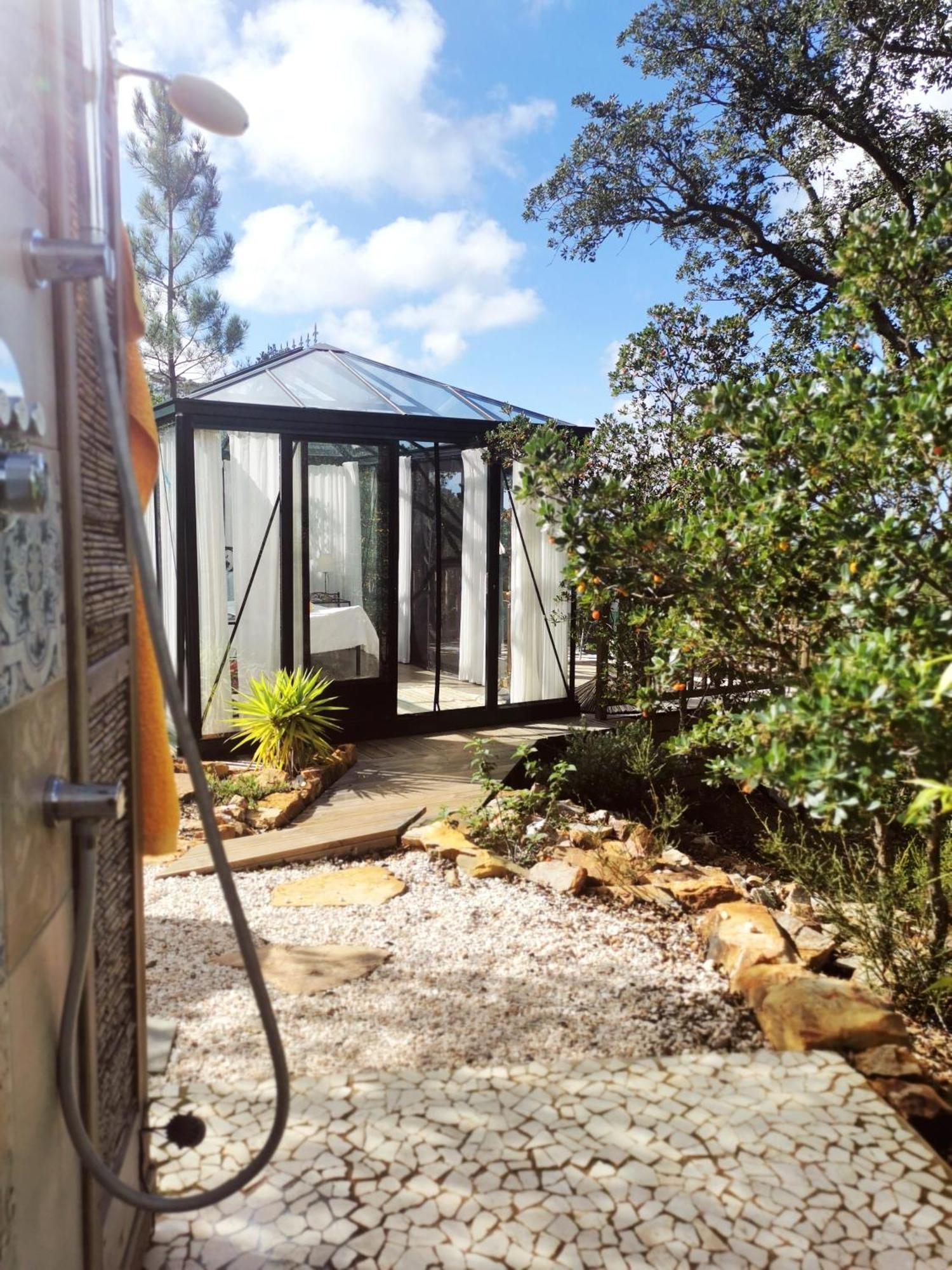 Romantic Skyview Glasshouses Rogil Esterno foto
